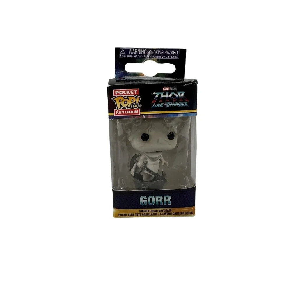 Funko Pop! Keychain Lot: America Chavez, Gorr, & Kingo - Marvel Multiverse Madne